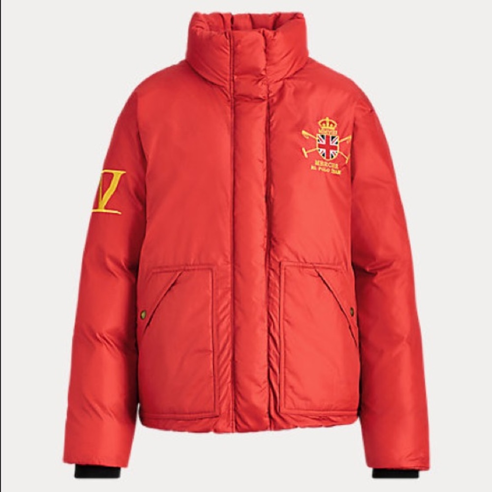 Ralph Lauren Down Jacket Mercer RL Polo Team